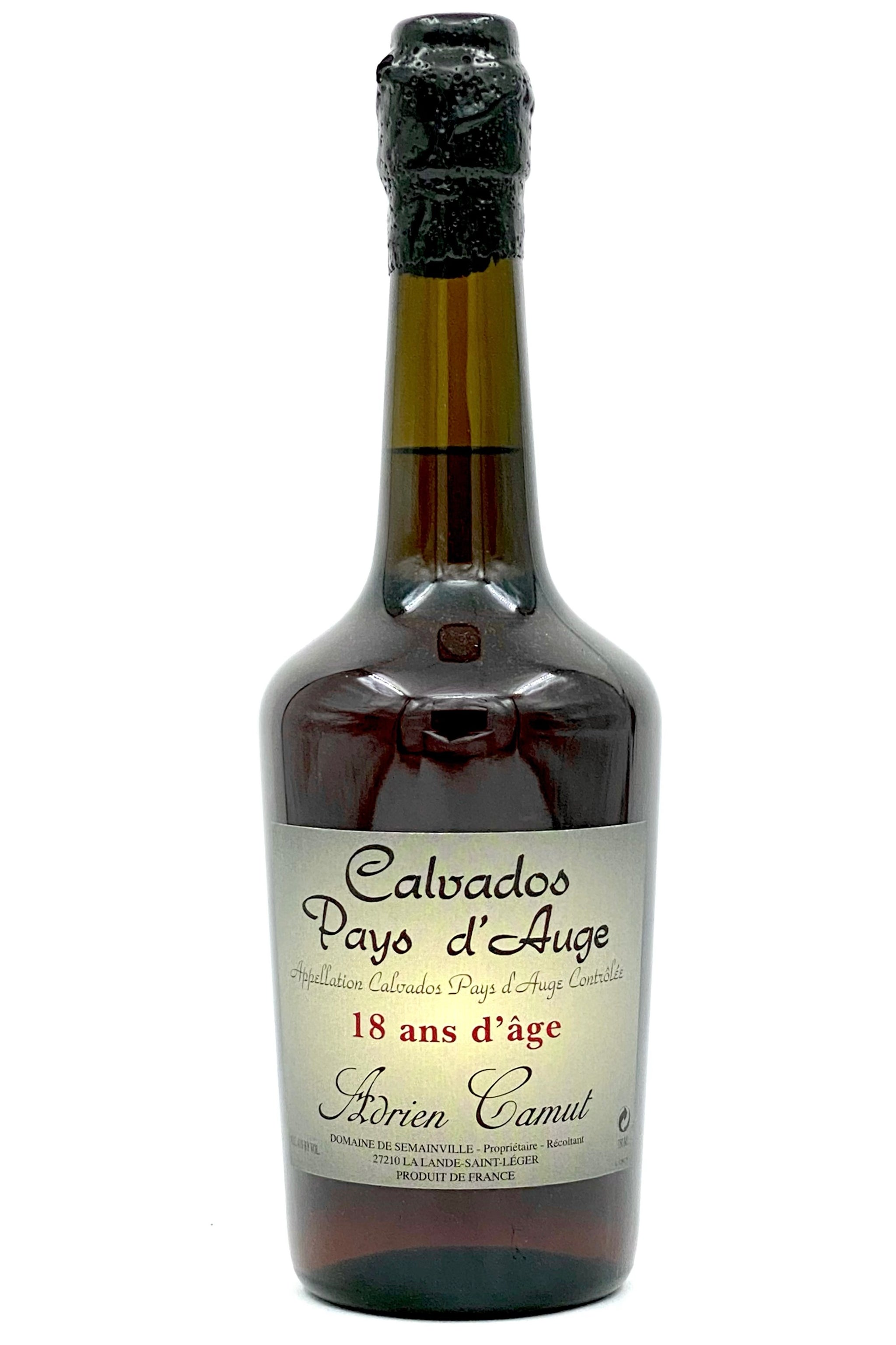 Buy Adrien Camut 18 Year Privilege Calvados Domaine de Semainville
