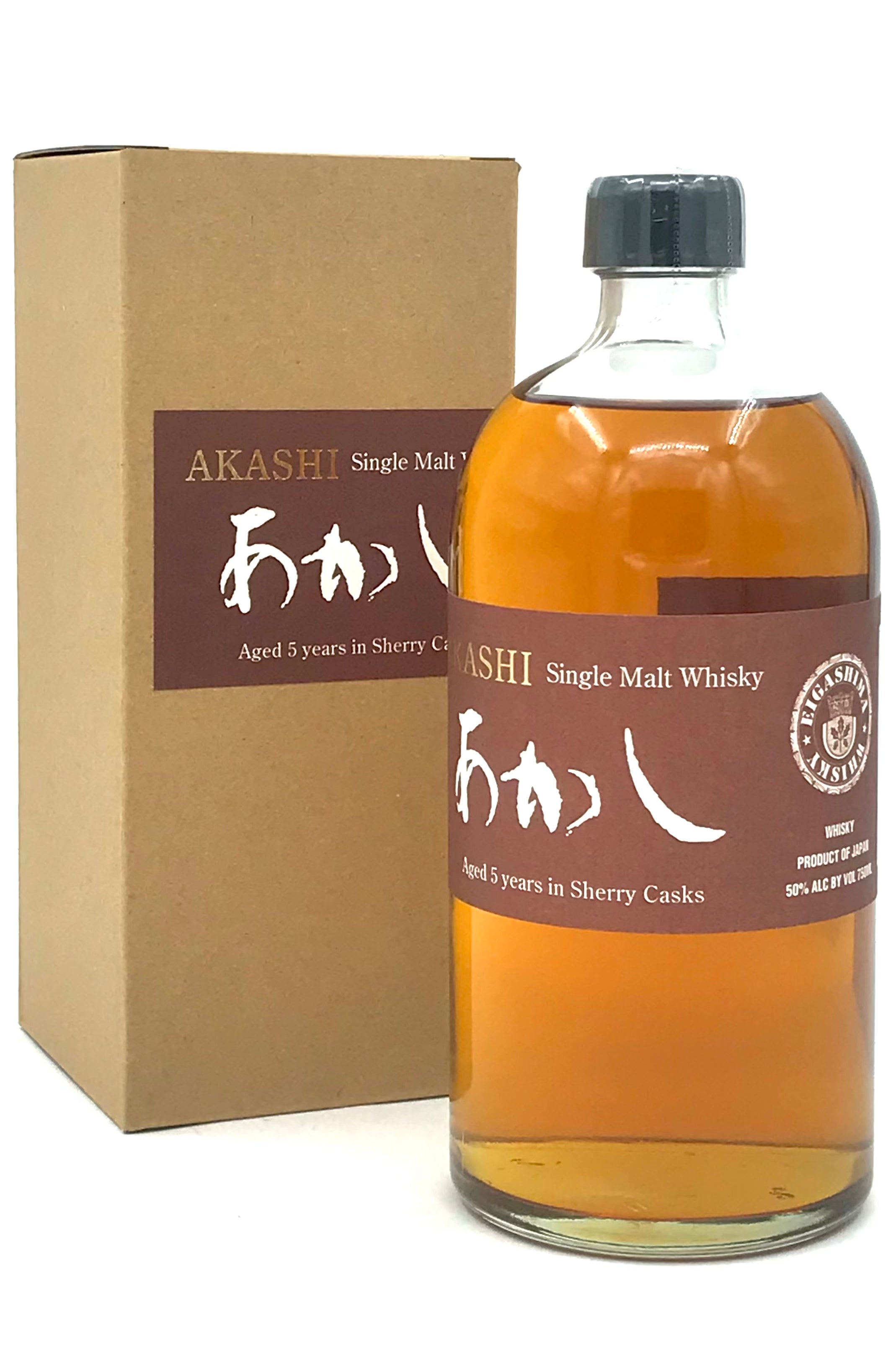 Buy Akashi 5 Years Old Sherry Cask Single Malt Whisky Online