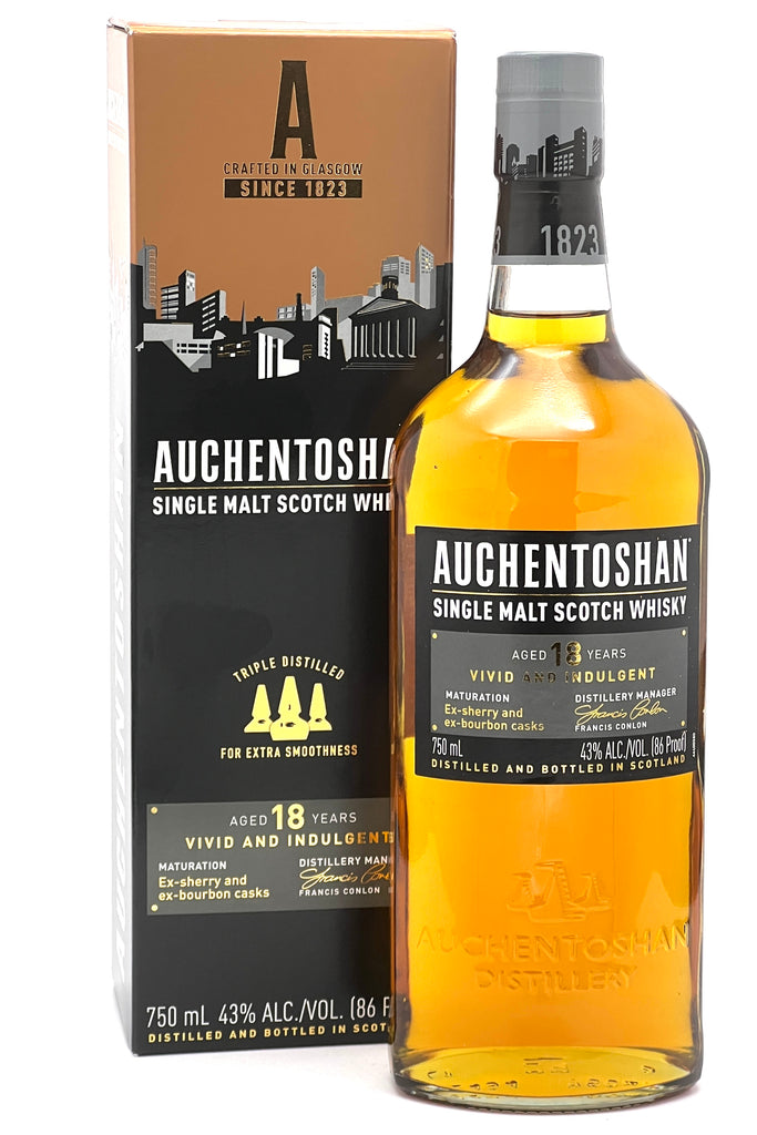 Buy Auchentoshan 18 Years Old Scotch Whisky Online
