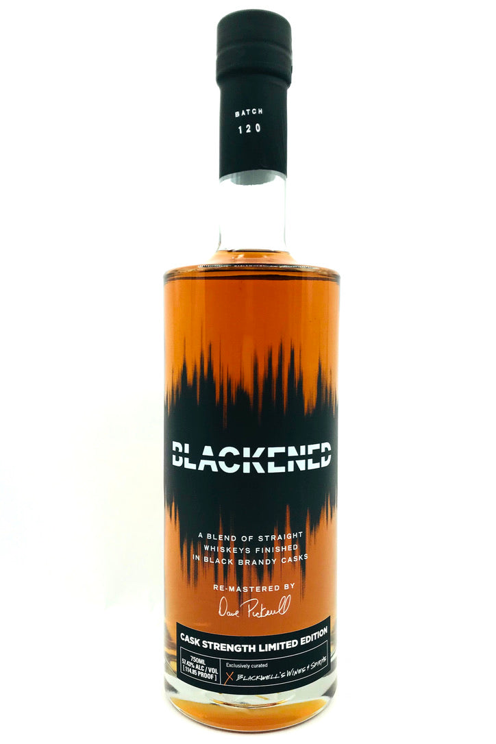 Blackened Cask Strength Whiskey Blackwell&#39;s Barrel