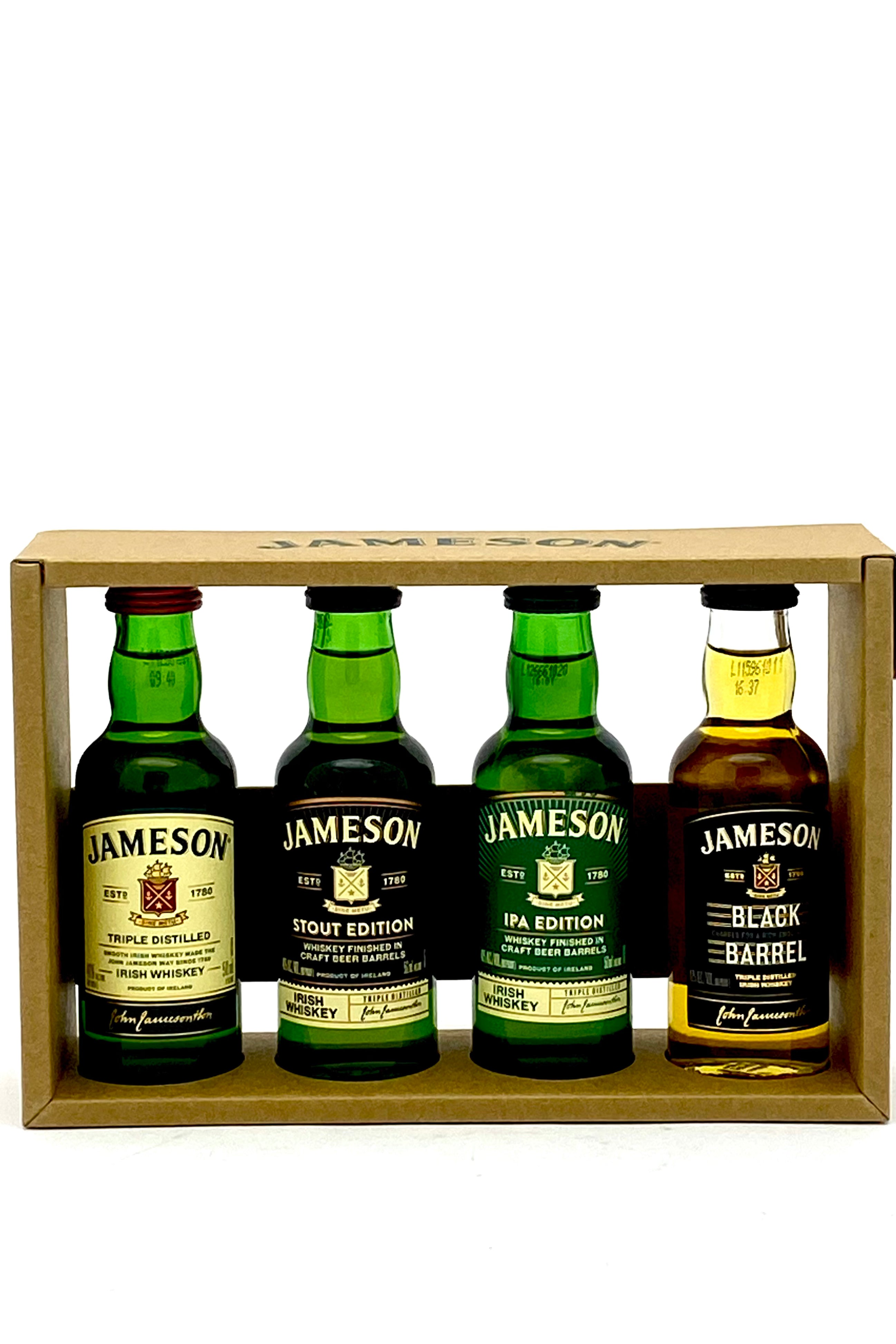 Buy Jameson Smooth Runs in the Family Whiskey Gift Set 4 x 50 ml