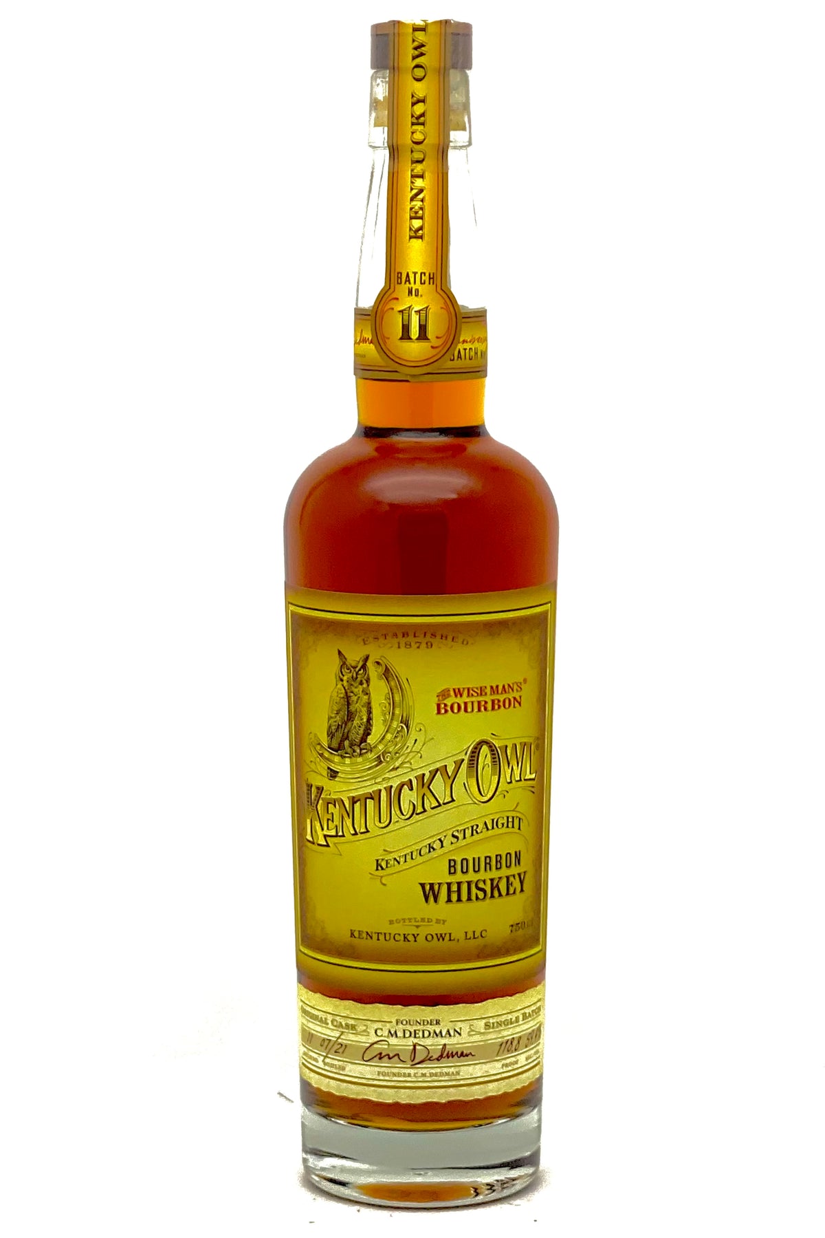 Kentucky Owl Batch #11 Wise Man&#39;s Bourbon Whiskey