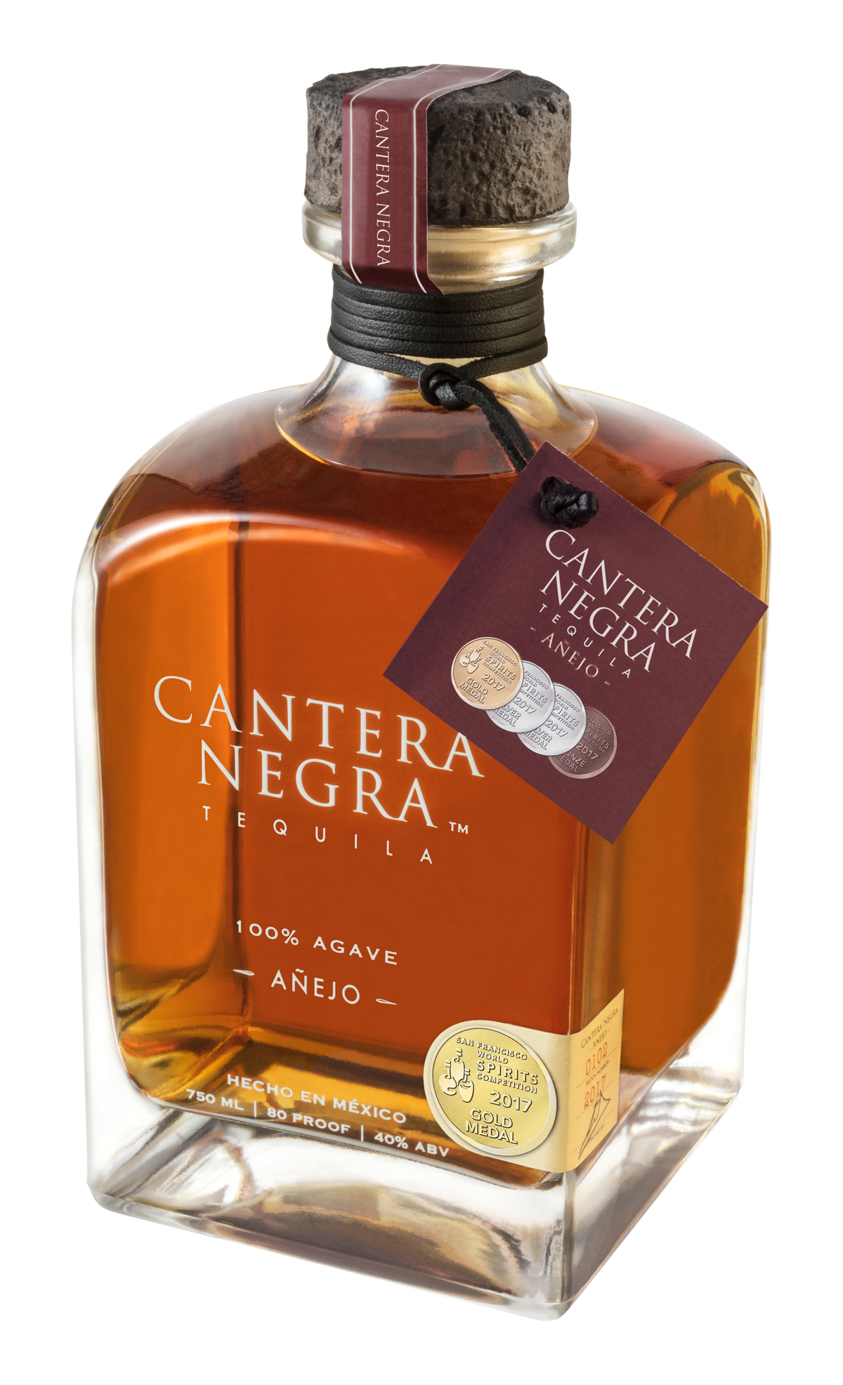 Cantera Negra Anejo Tequila