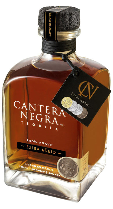 Cantera Negra Extra Anejo Tequila