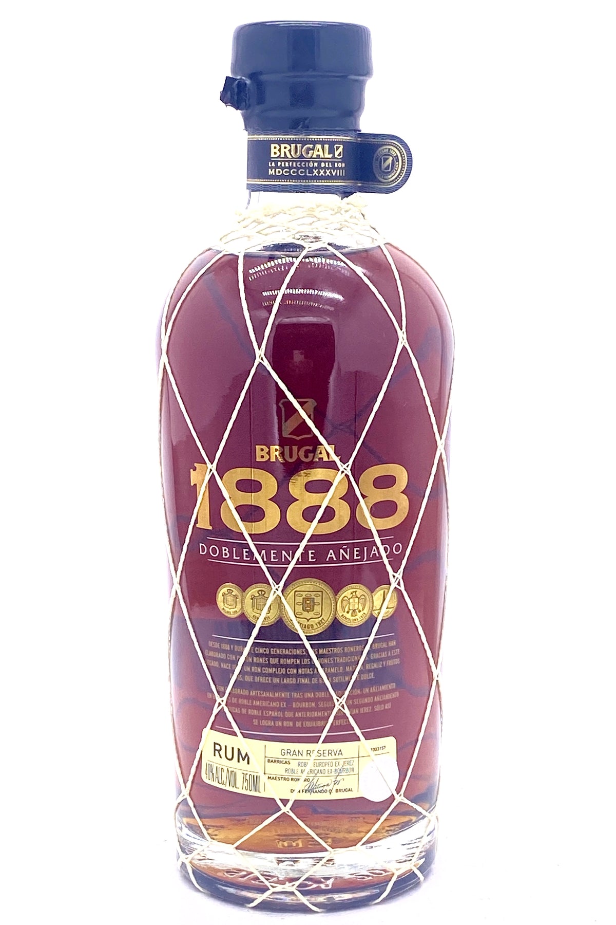Brugal 1888 Doblemente Añejado Ron Gran Reserva Rum