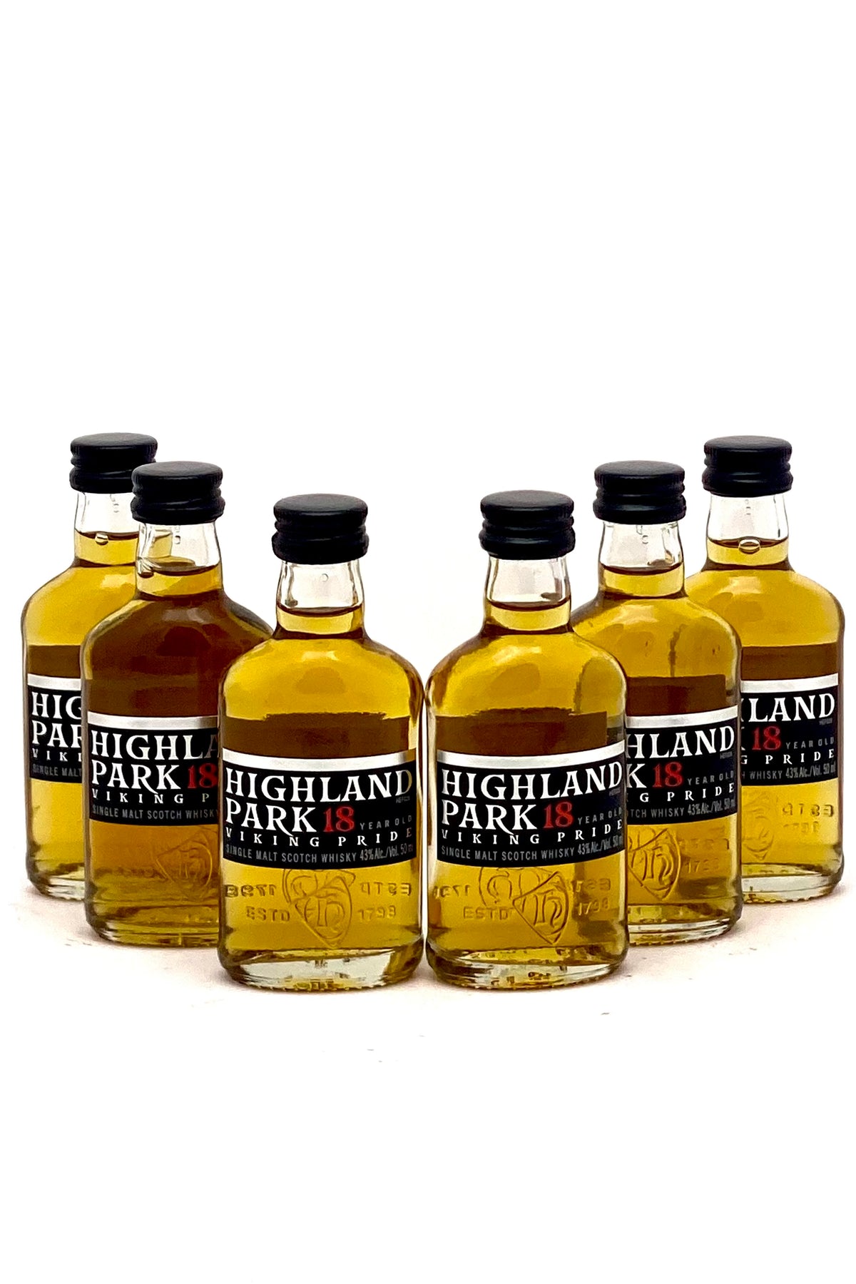 Highland Park 18 Year Old Scotch Whisky 6 x 50 ml