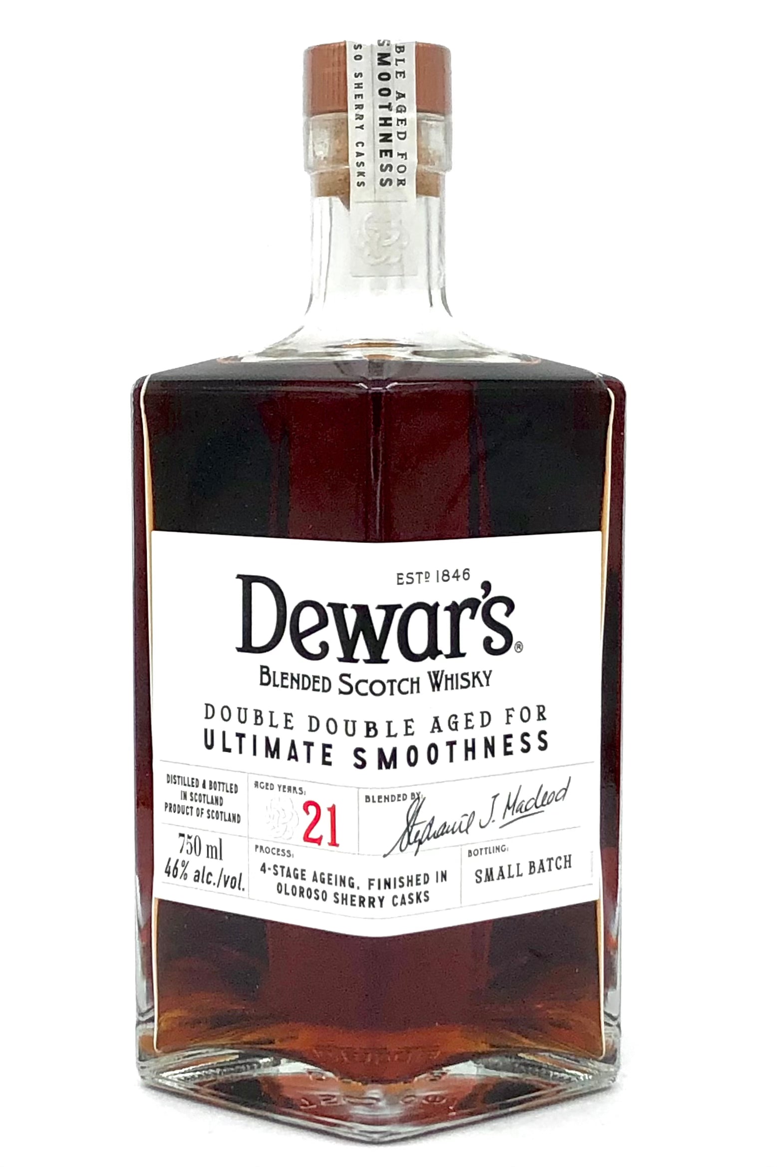 Dewar's Double Double 21 Year Old Scotch Whisky 750 ml