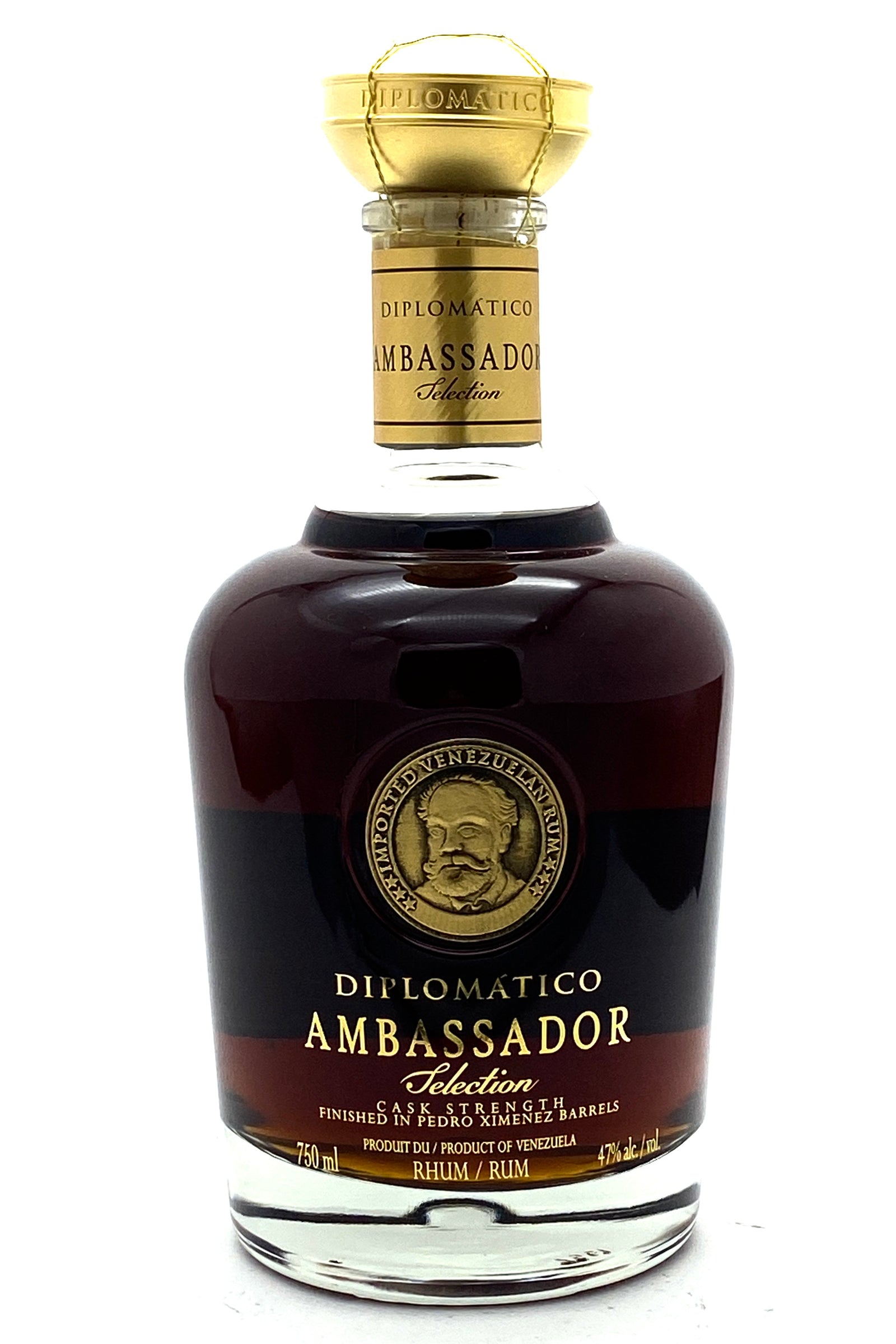 Diplomático Ambassador Selection Cask Strength Rum 750ml