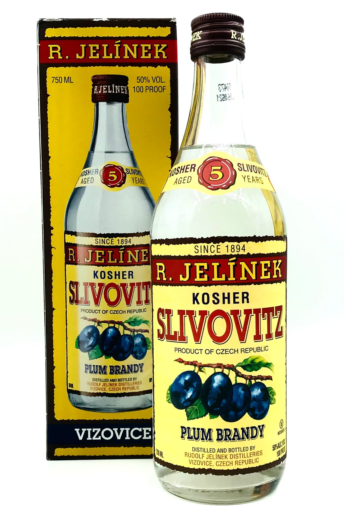 Jelinek 5 Year Old Slivovitz Plum Brandy