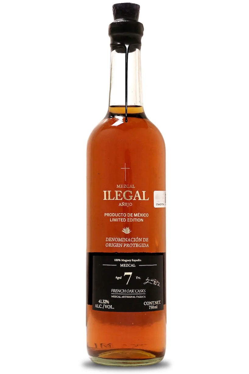 Ilegal Mezcal 7 Years Old Anejo French Oak limited Release