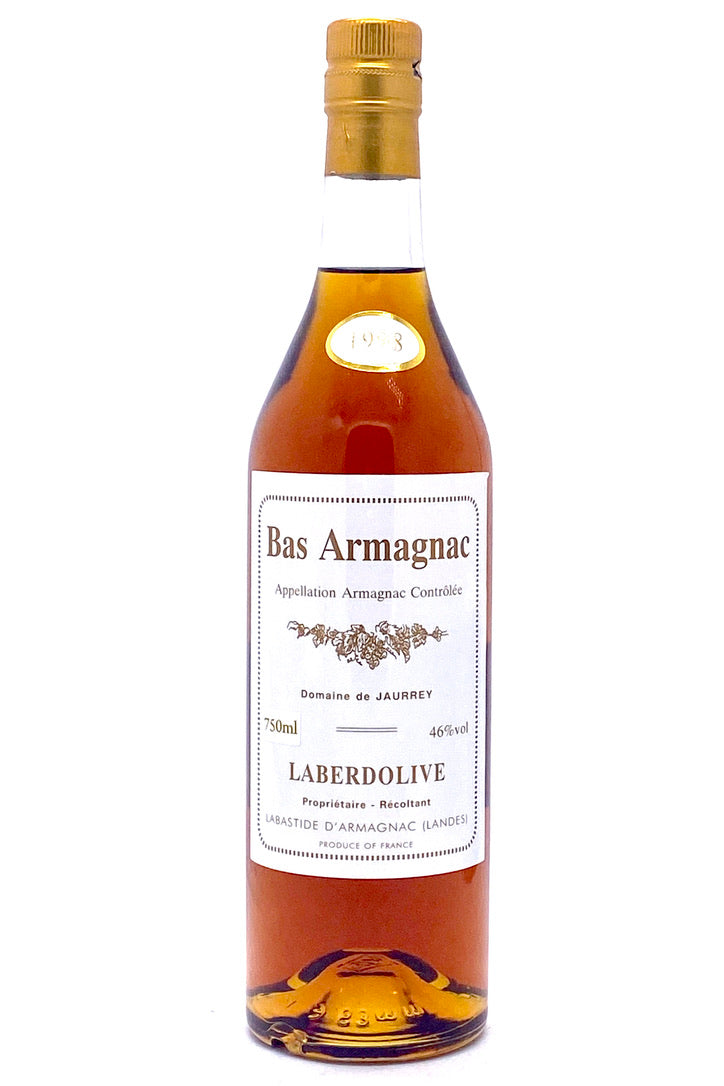 Laberdolive Vintage 1998 Bas Armagnac Domaine de Jaurrey