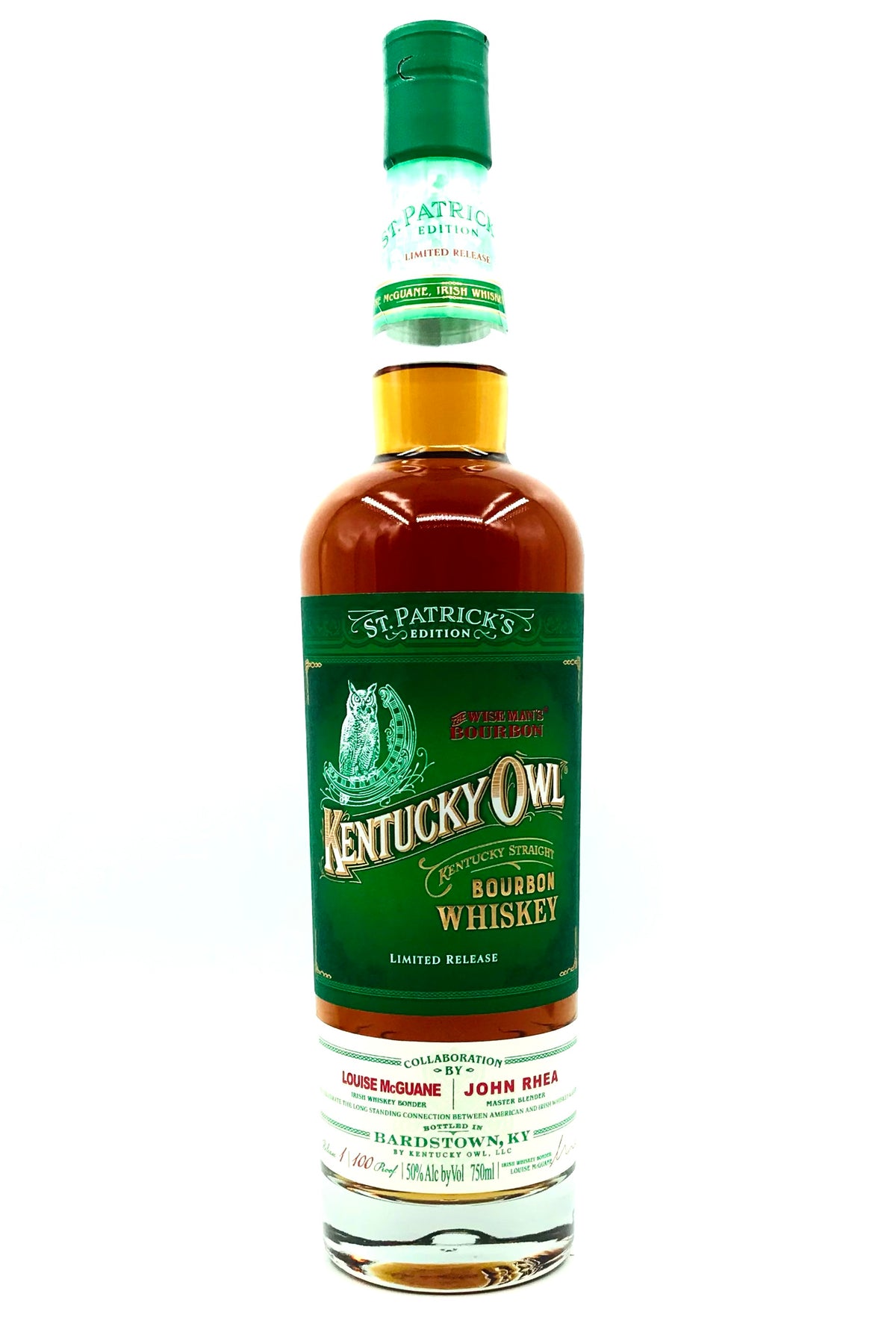Kentucky Owl St. Patrick&#39;s Day Edition Straight Bourbon Whiskey