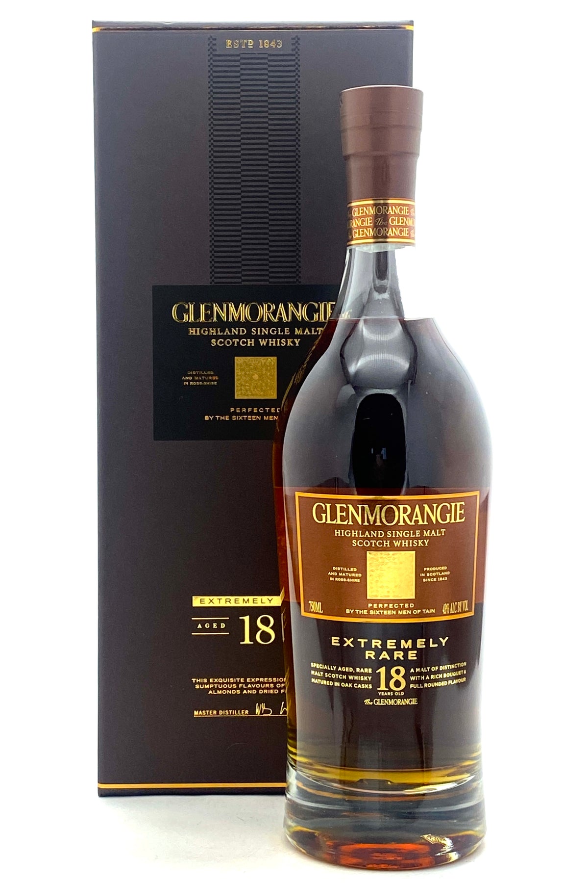 Glenmorangie 18 Year Old Scotch Whisky Extremely Rare