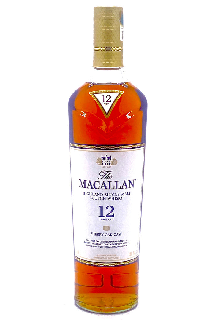 Macallan 12 Year Sherry Cask Scotch Whisky