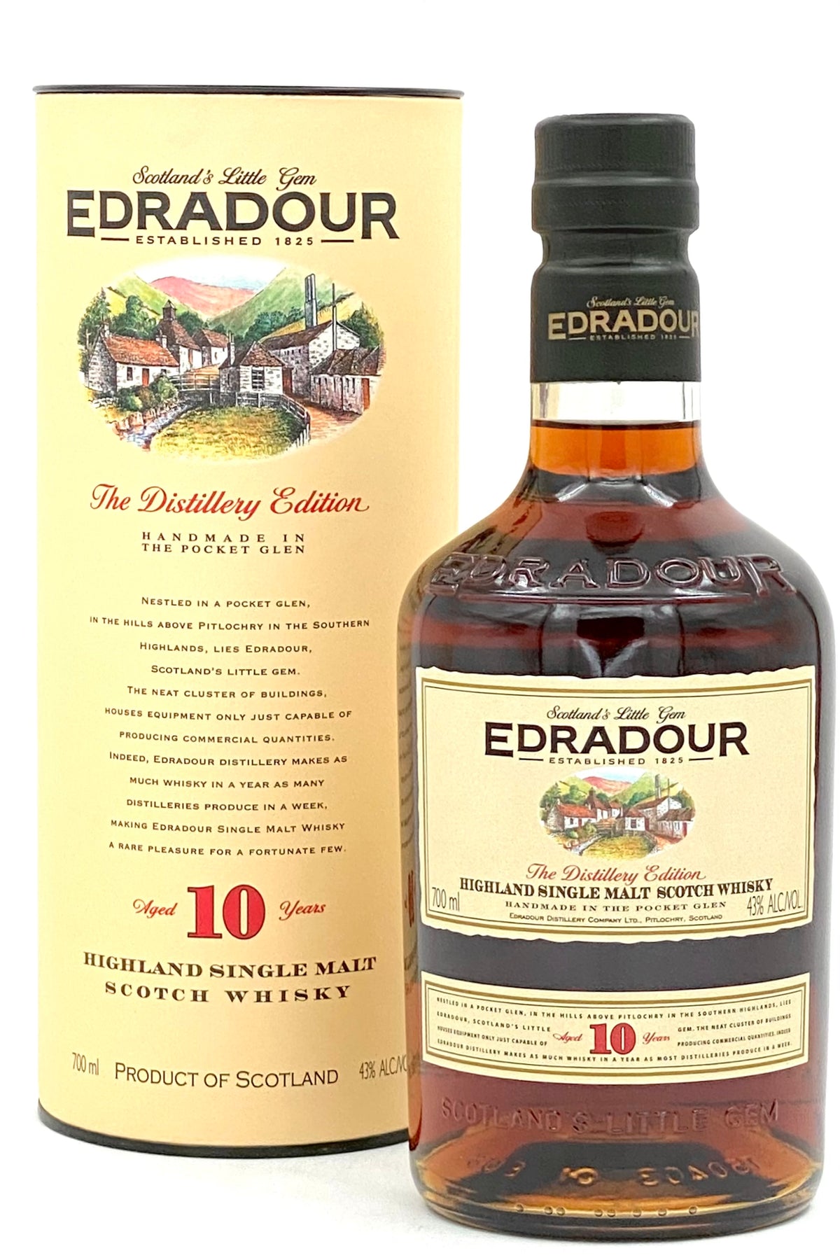 Edradour 10 Year Old Scotch Whisk