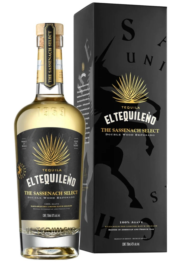 El Tequileno Reposado Tequila Sassenach Double Wood Select