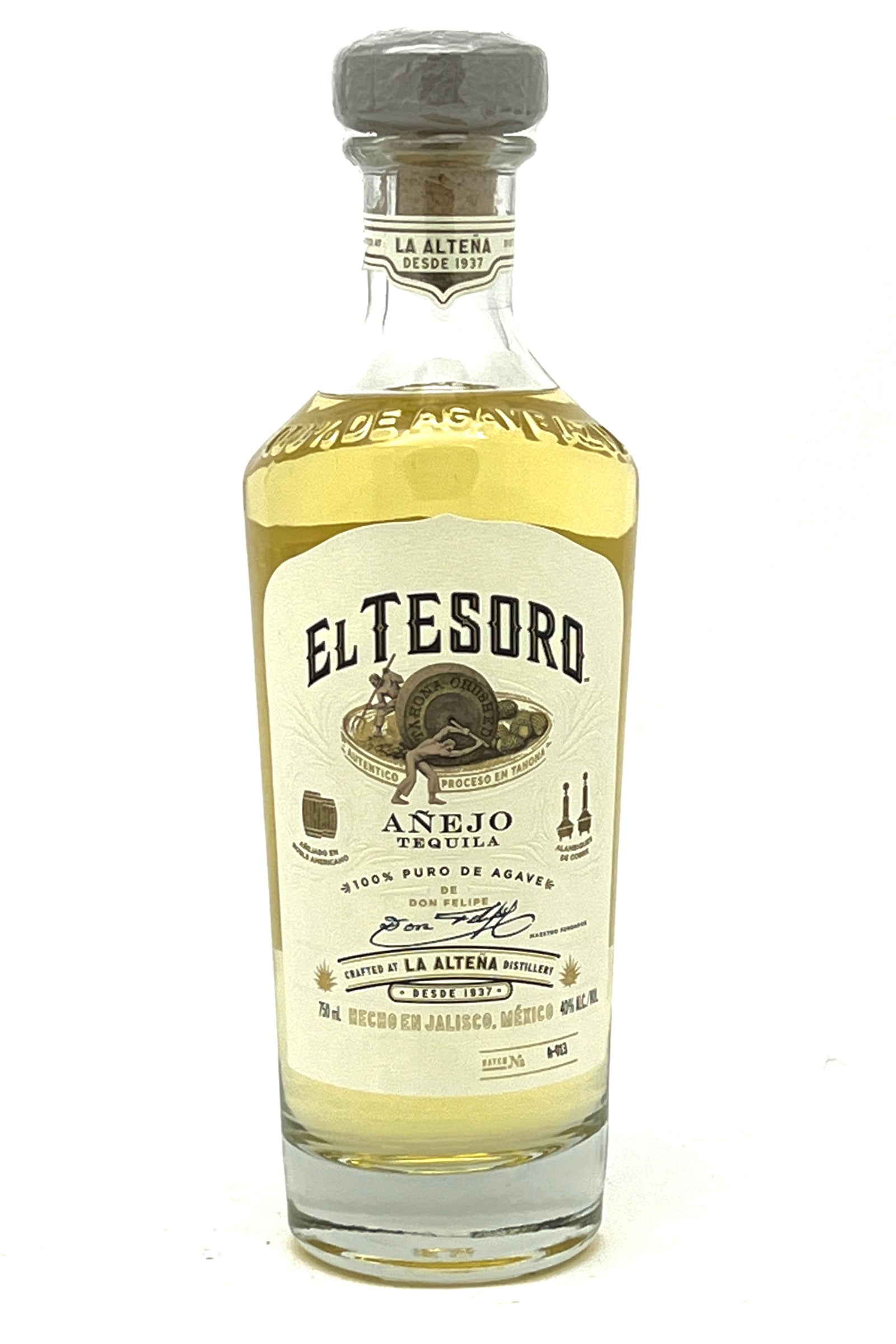 El Tesoro Tequila Anejo
