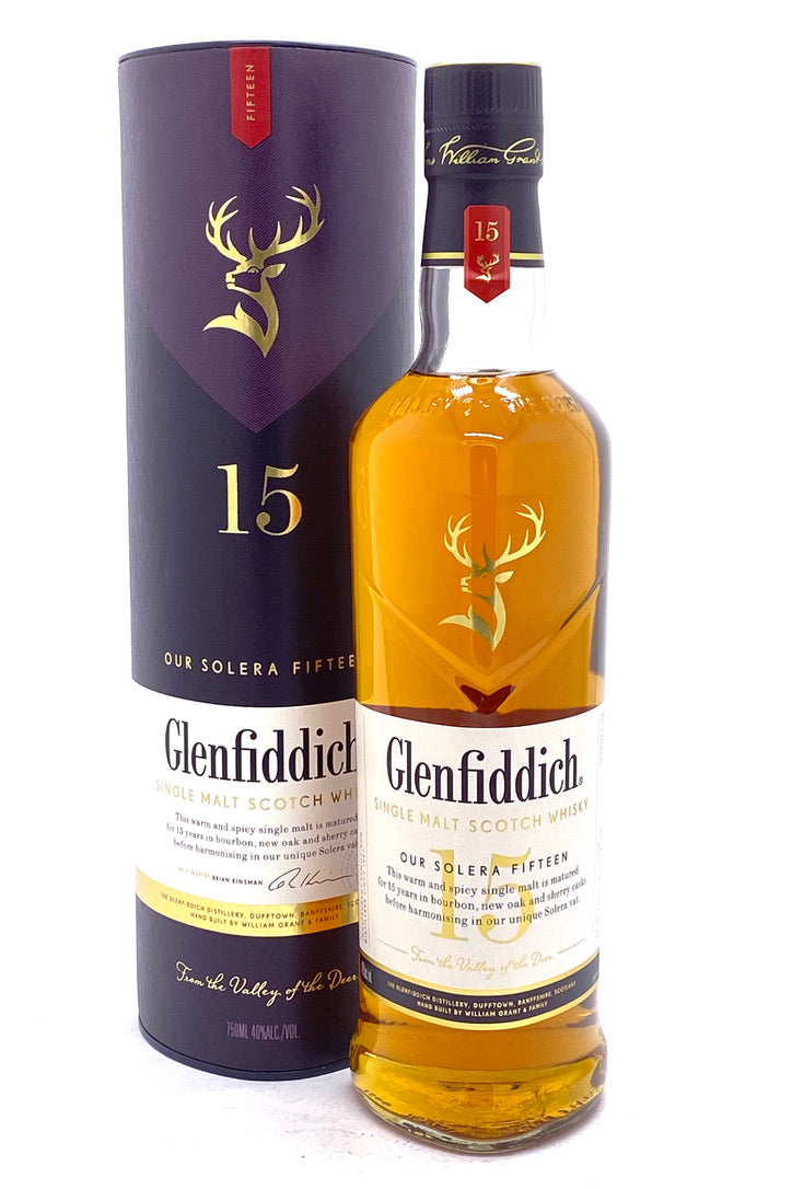 Glenfiddich 15 Solera Reserve Single Malt Scotch Whisky