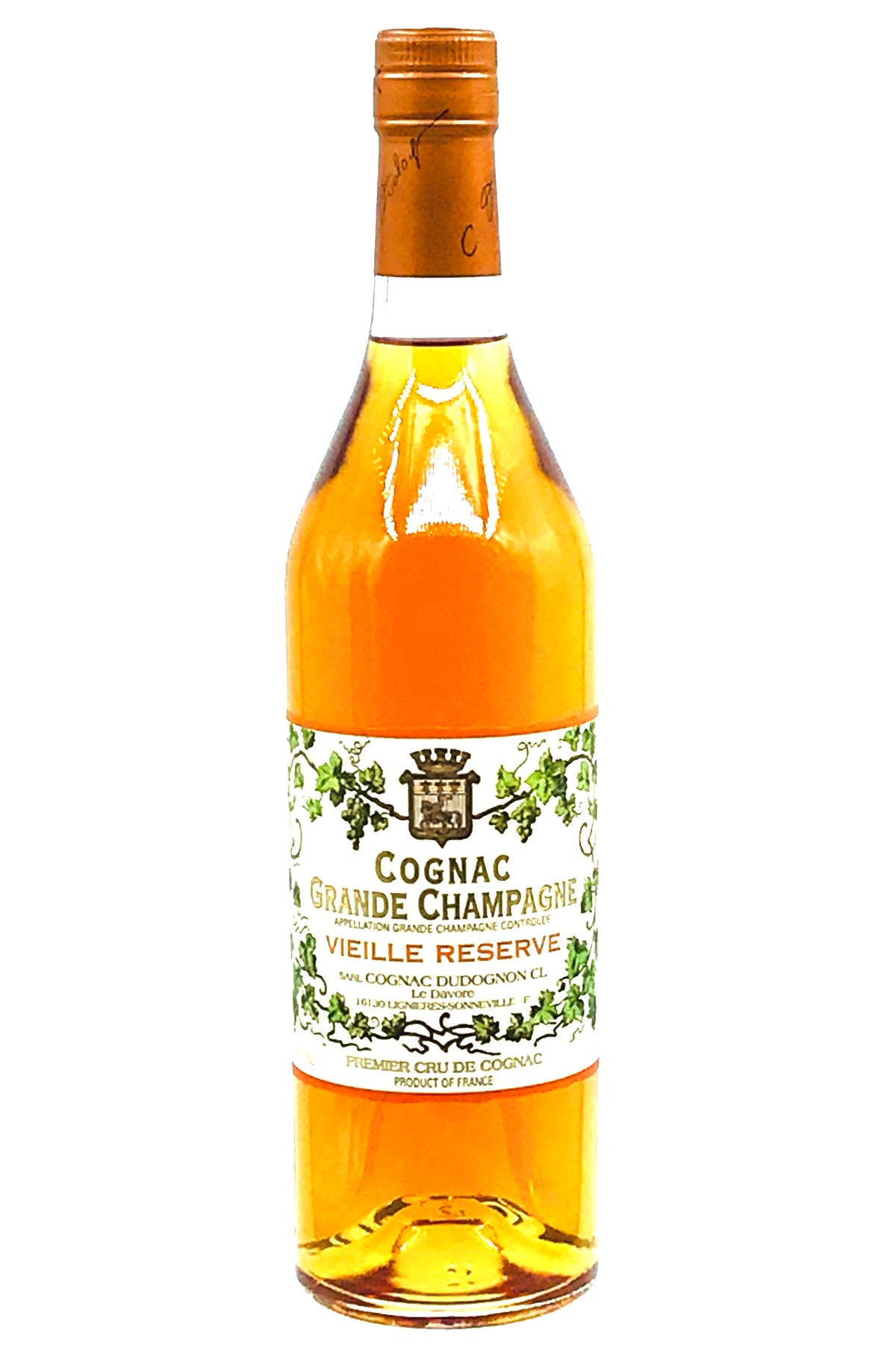Dudognon Cognac 20 Year Cognac Grand Champagne Vieille Reserve