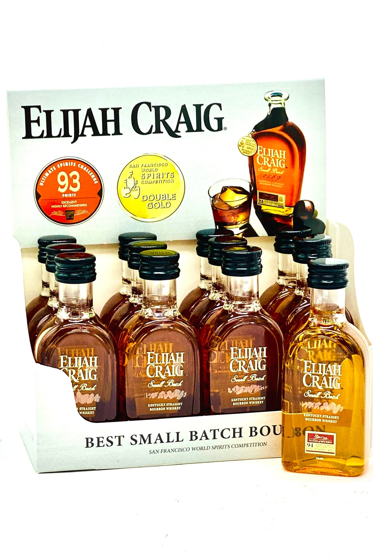 Elijah Craig Small Batch Bourbon 12 x 50 ml