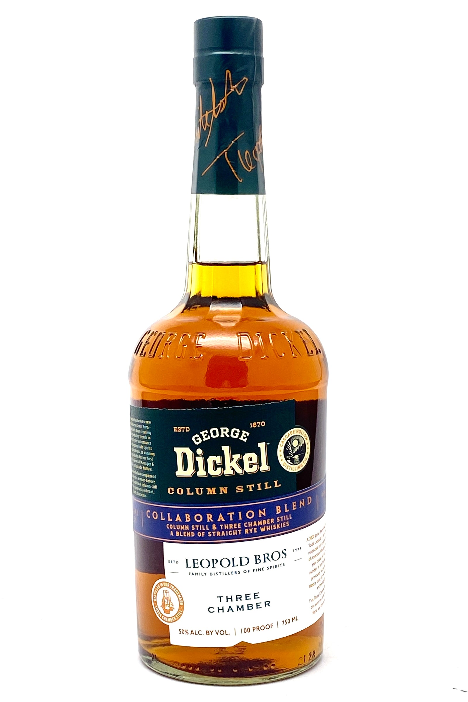 George Dickel X Leopold Brothers Collaboration Rye Whisky