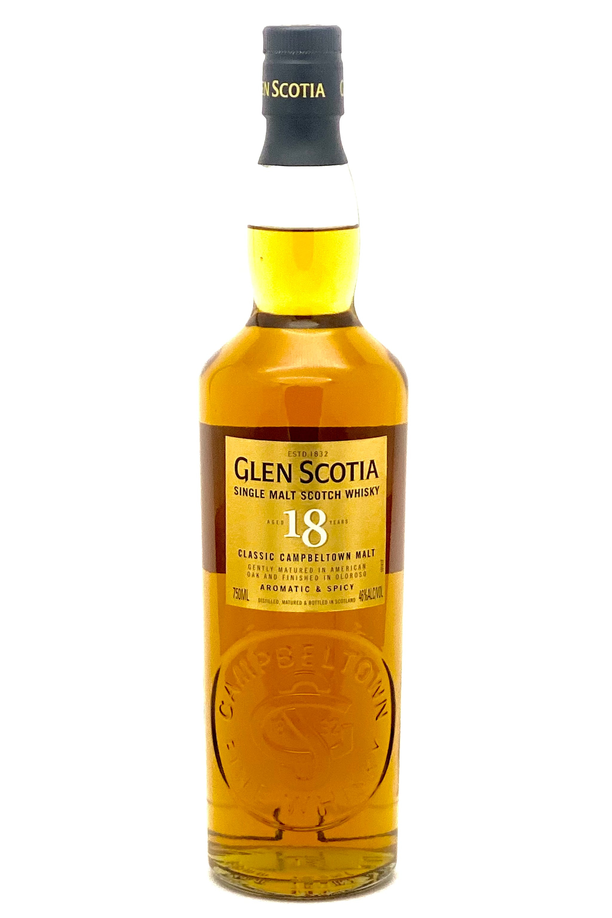 Buy Glen Scotia 18 Years Old Single Malt Scotch Whisky Online