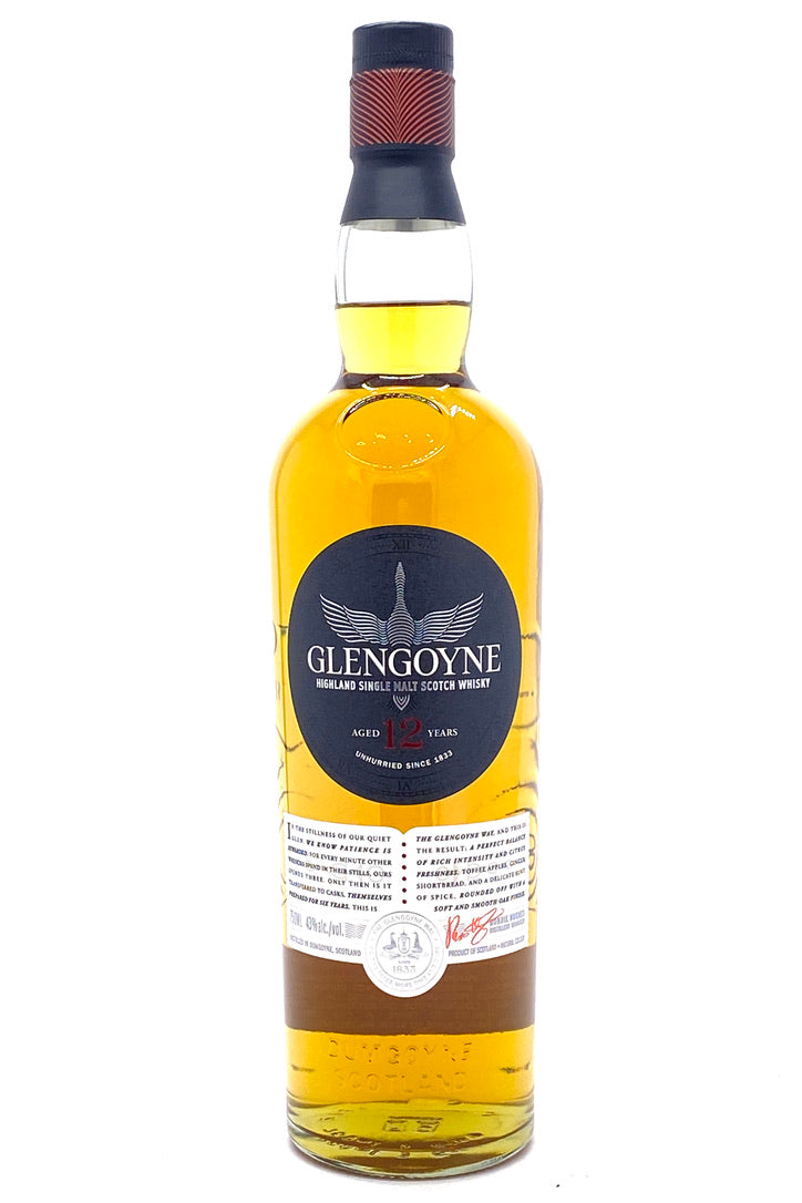 Glengoyne 12 Year Old Highland Single Malt Scotch Whisky 750ml