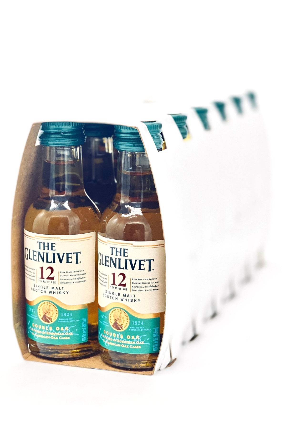 Glenlivet 12 Year Old Scotch Whisky 12 x 50 ml