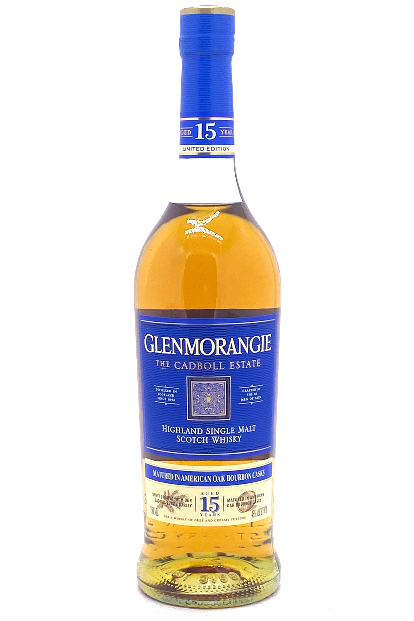 Glenmorangie Cadboll Estate 15 Year Old Single Malt Scotch Whisky