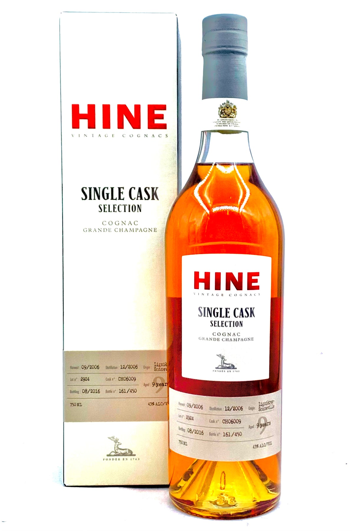 Hine Lignières-Sonneville Vintage 2006 Single Barrel Cognac