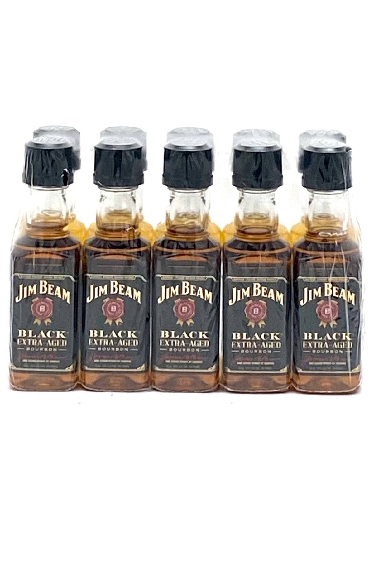 Jim Beam Black Label Extra Aged Bourbon Whiskey 10 x 50 ml