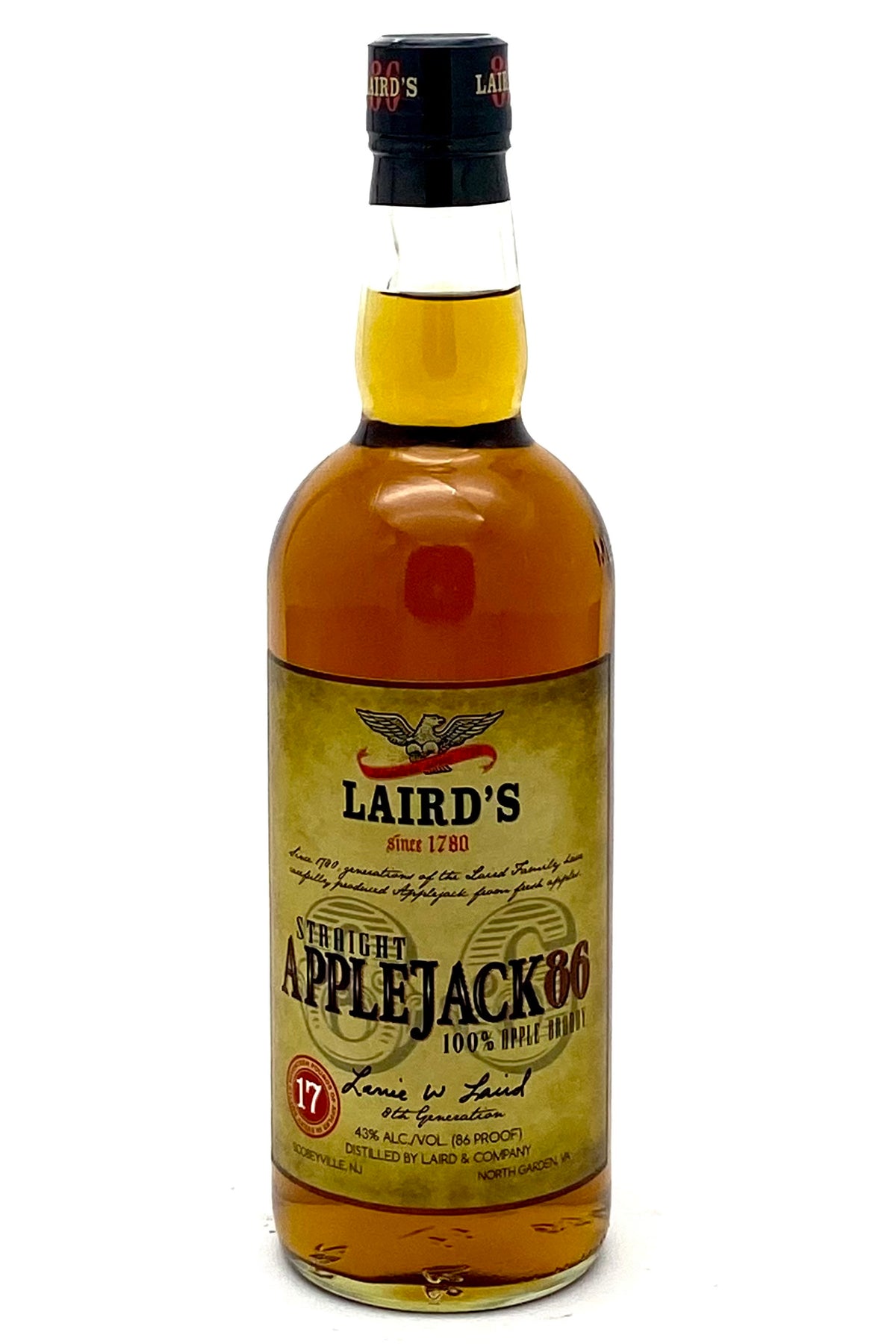 Laird&#39;s Straight Applejack Brandy
