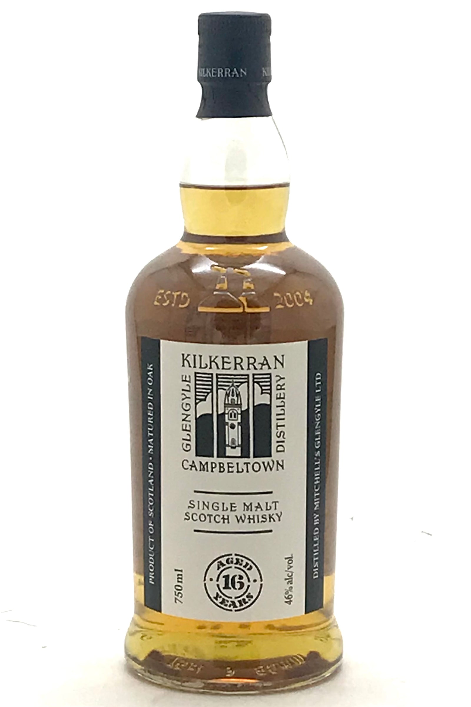 Kilkerran 16 Year Old Campbeltown Single Malt Scotch Whisky