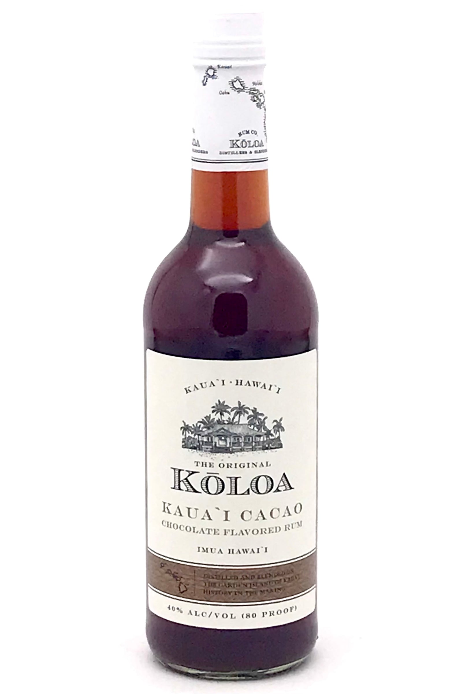 Koloa Kauai Cacao Chocolate Flavored Hawaiian Rum