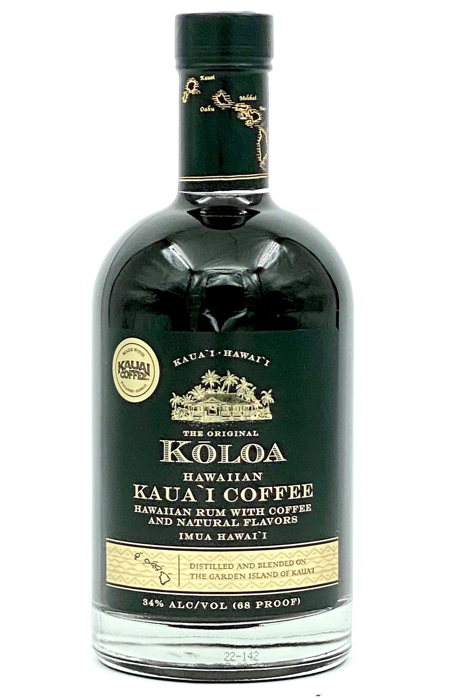 Koloa Kauai Coffee Flavored Hawaiian Rum
