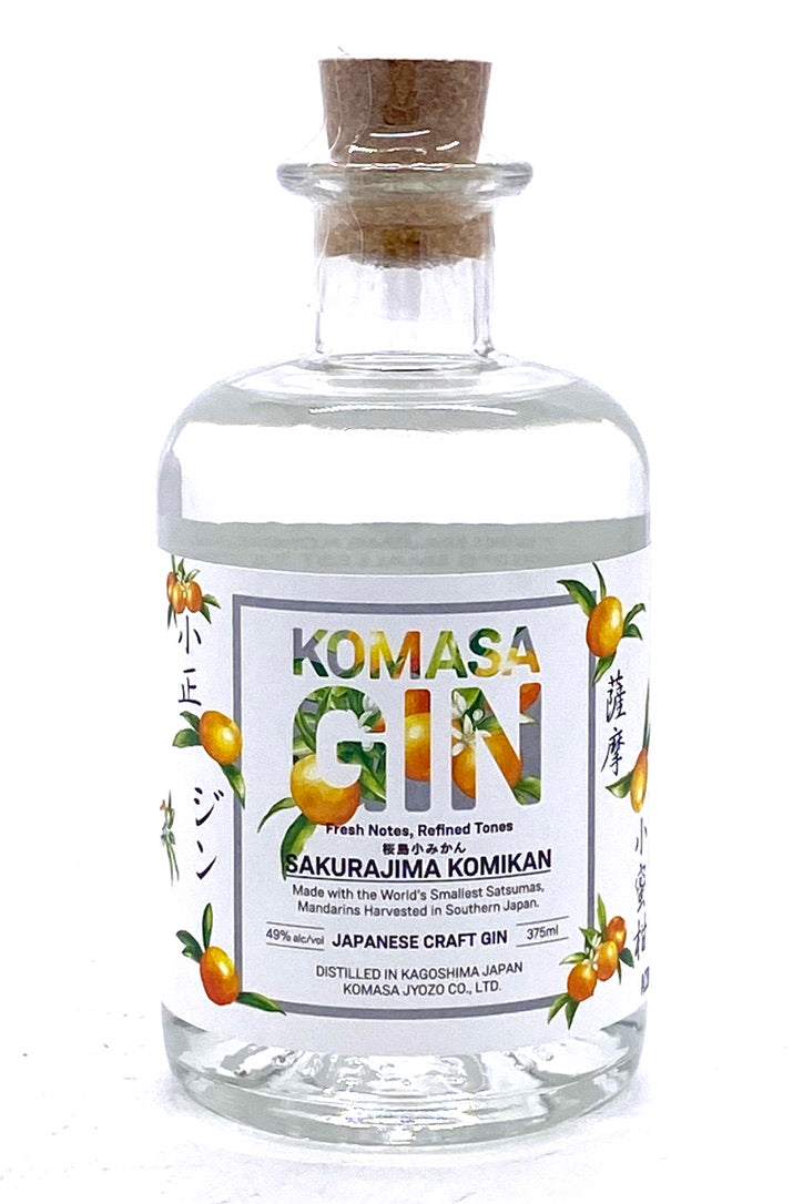 Buy Komasa Japanese Craft Gin Sakurajima Komikan 375 ml Online