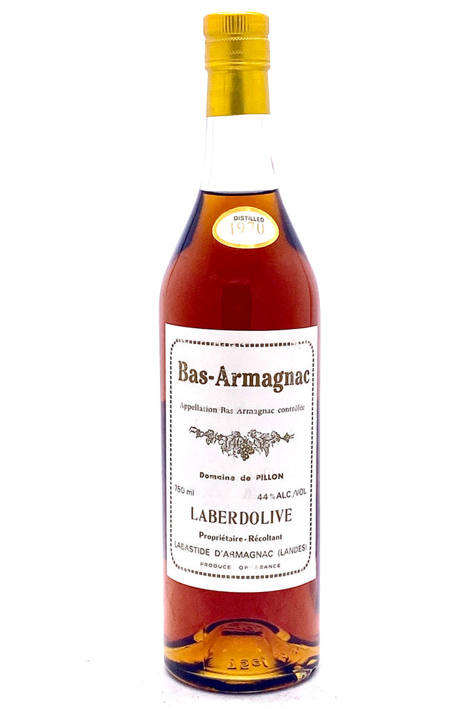 Buy Laberdolive Bas Armagnac Vintage 1970 Domaine du Pillon Online