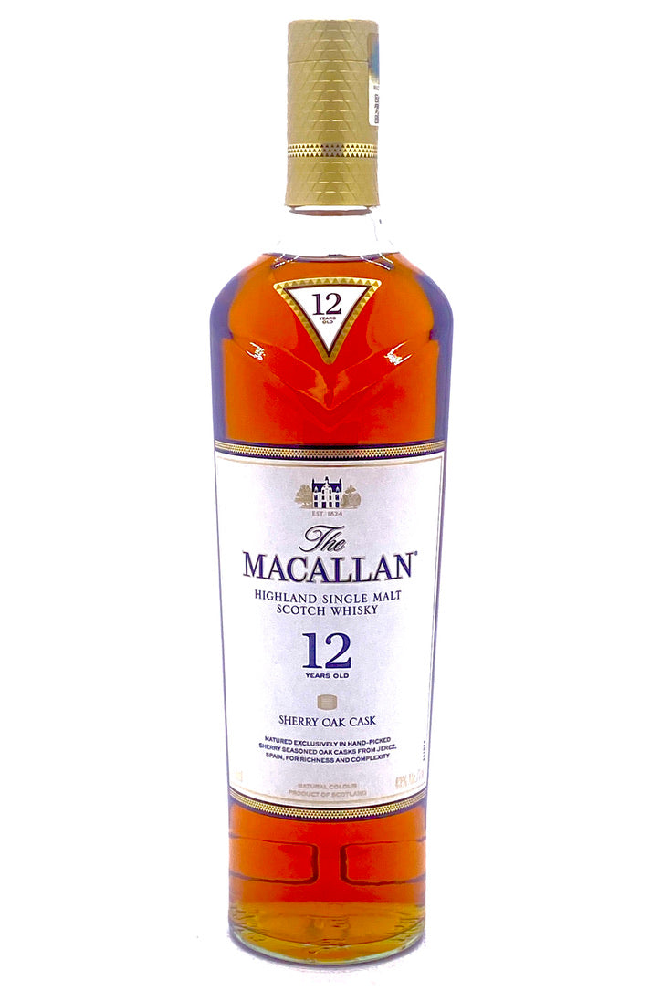 Buy The Macallan 12 Year Sherry Cask Scotch Whisky Online