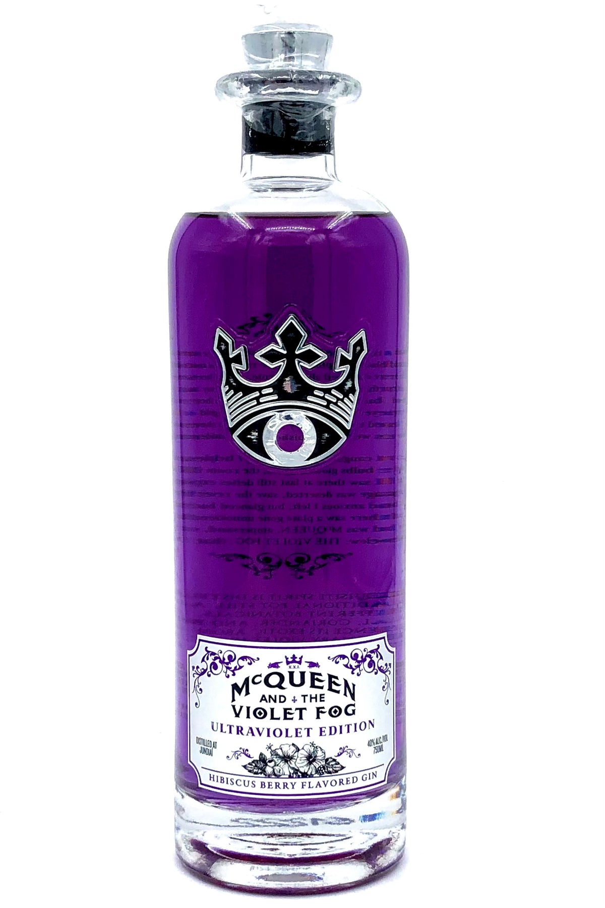 McQueen and the Violet Fog Ultraviolet Hibiscus Berry Flavored Gin