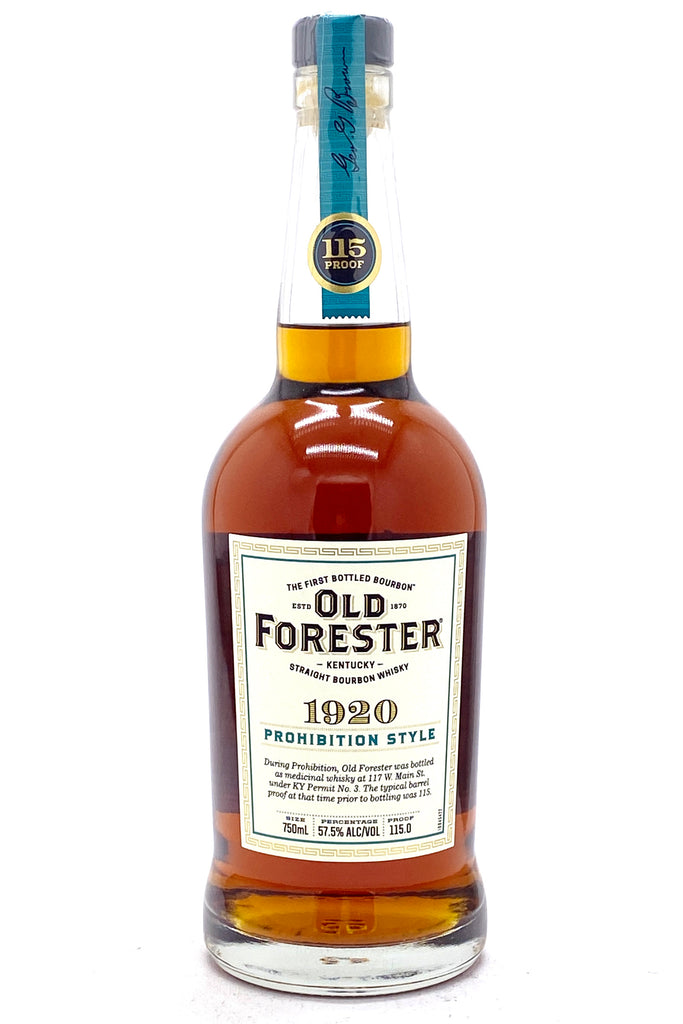 Buy Old Forester 1920 Prohibition Style Bourbon Whisky Online