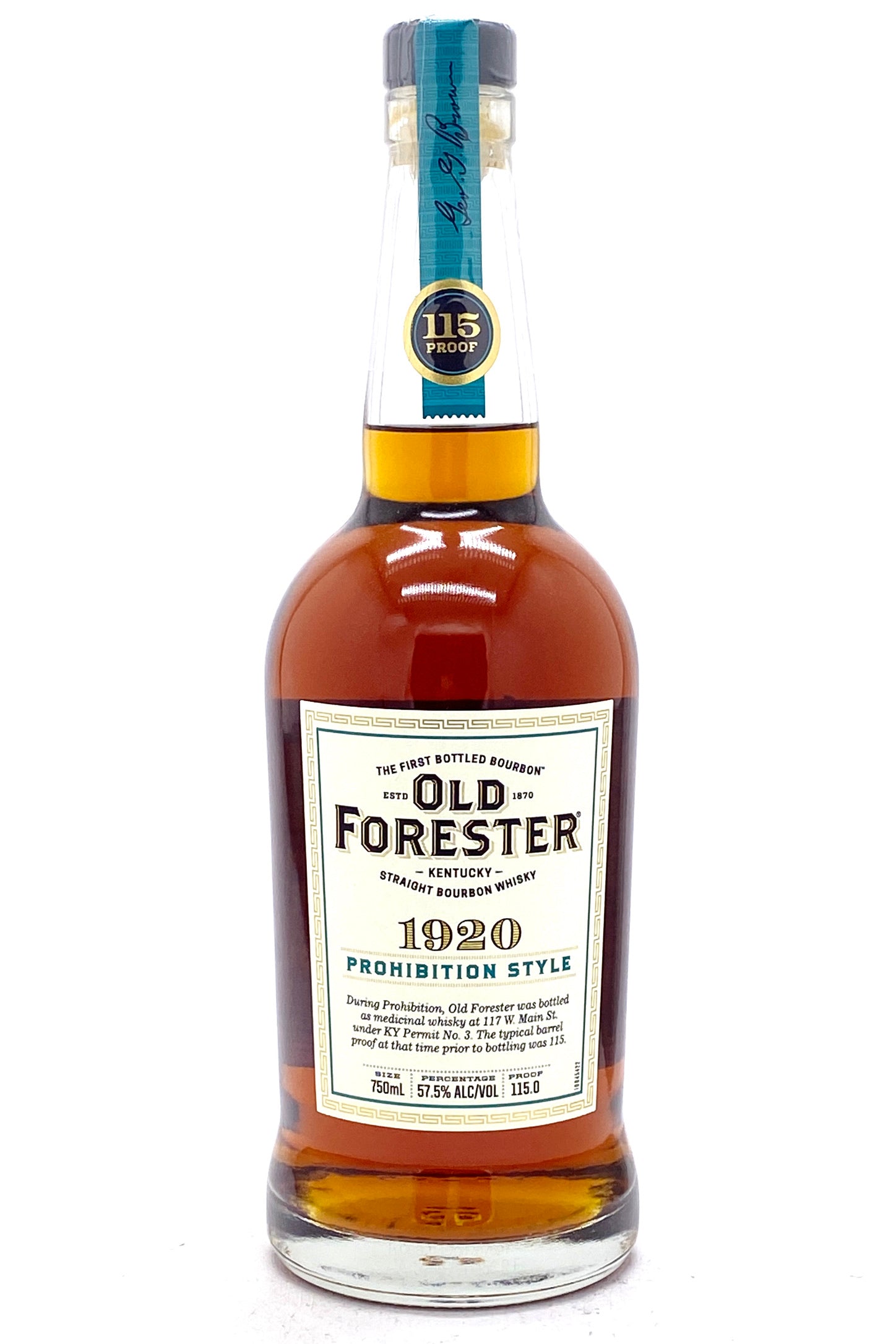 ウイスキー Whisky Buy Old Forester 1920 Prohibition Style Bourbon Whisky Online