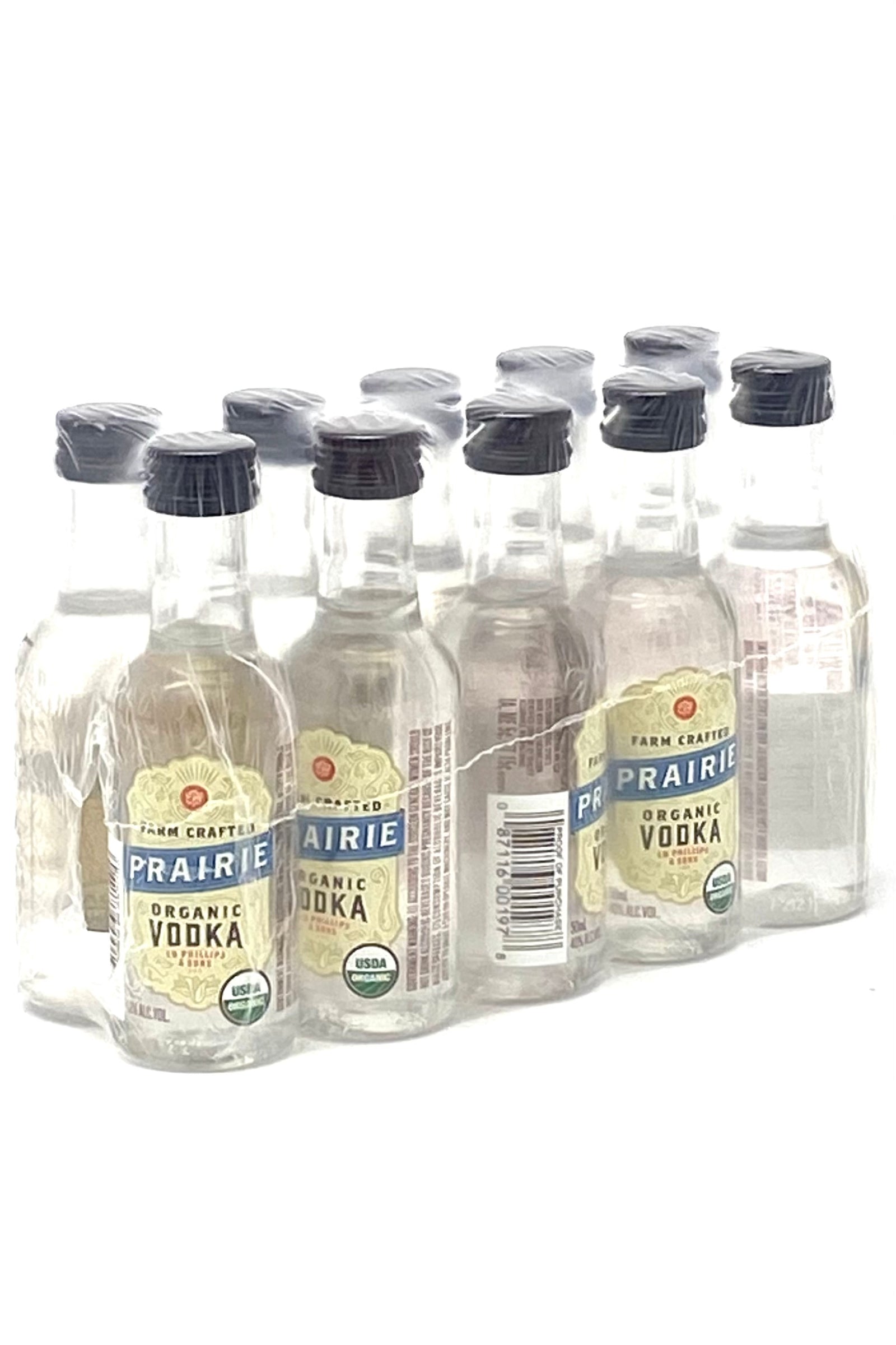 Prairie Organic Vodka 10 x 50 ml