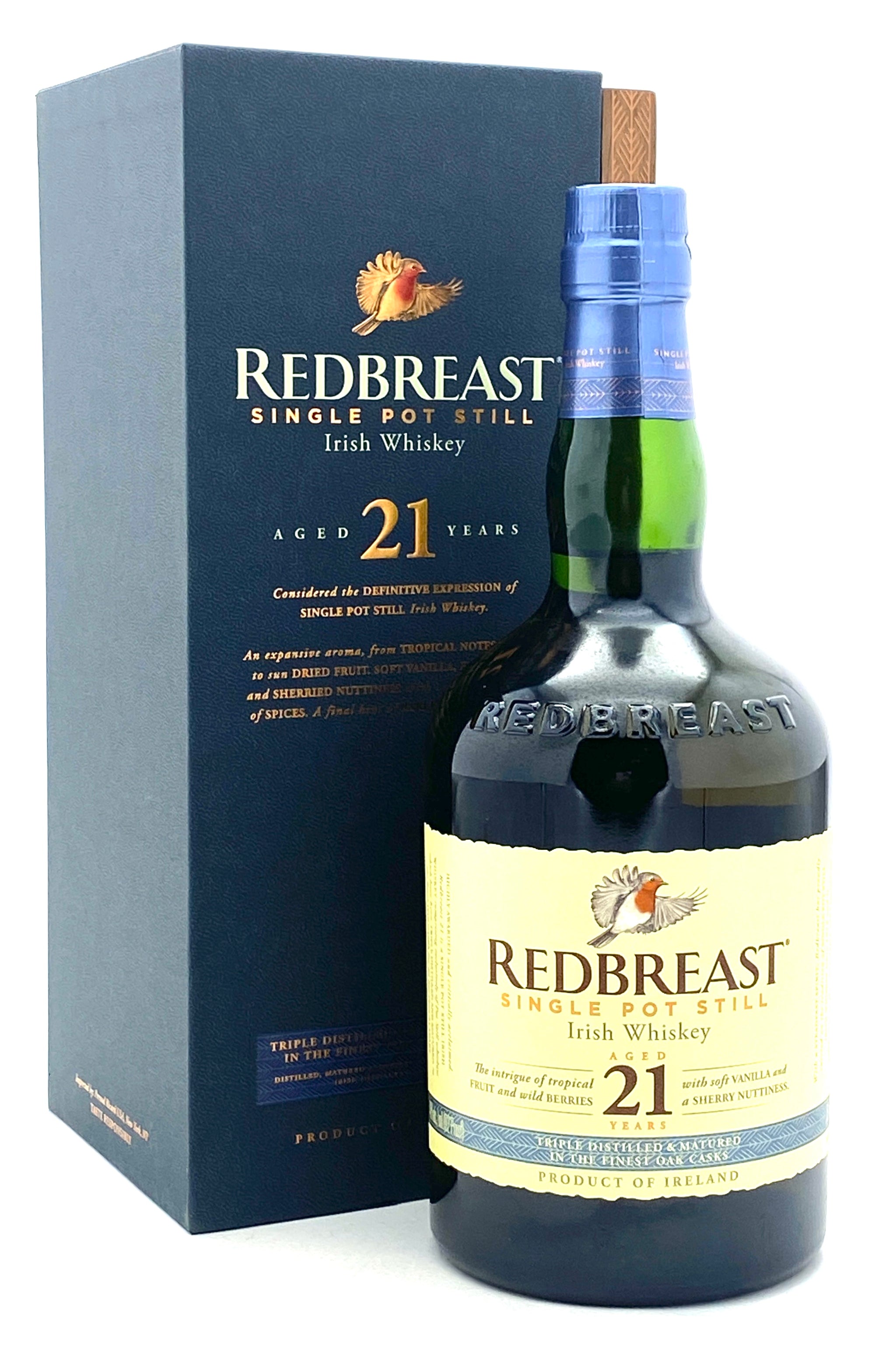 (空き瓶)REDBREAST 21年 アイリッシュウイスキー Buy Redbreast 21 Year Old Irish Whiskey Online