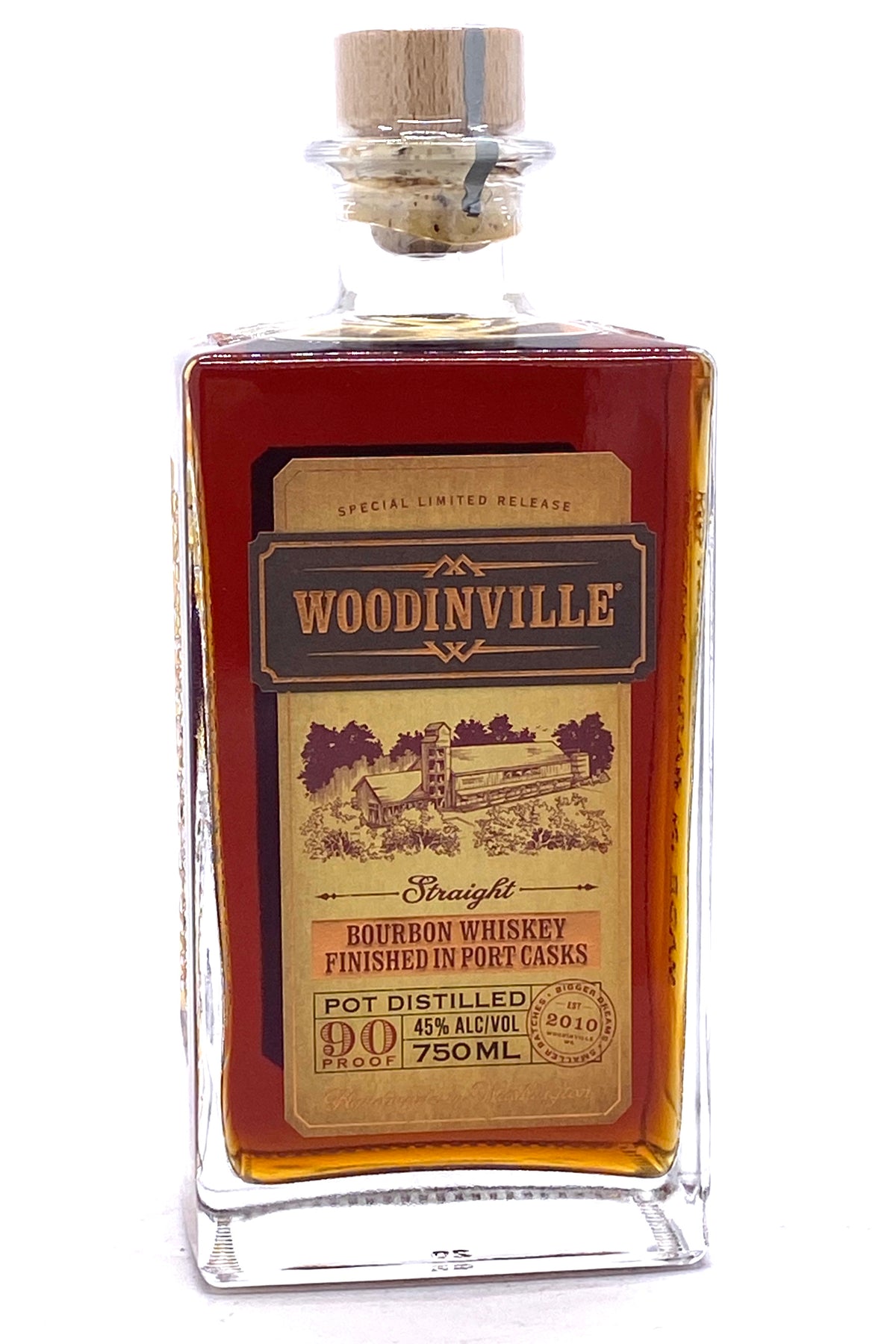 Woodinville Straight Bourbon Whiskey Port Finish