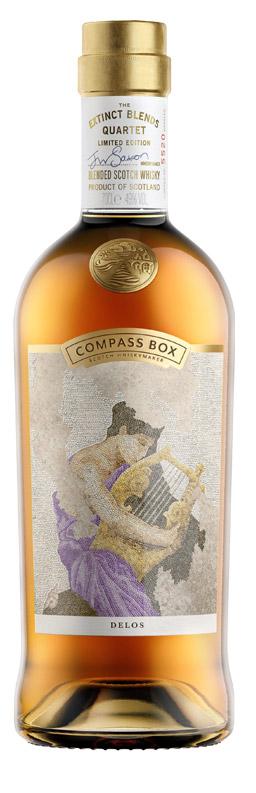 Compass Box Delos The Extinct Blends Quartet Blended Scotch Whisky